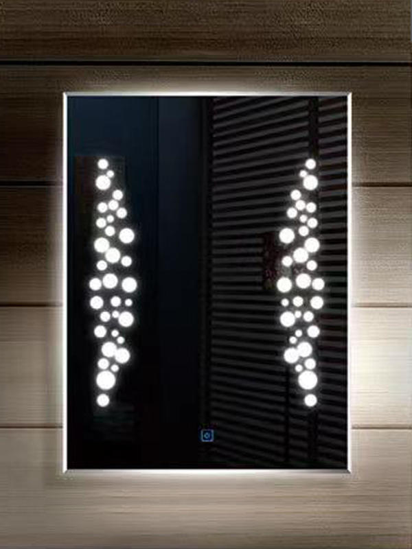 B37 intelligens háttérvilágítású led fürdőszobai érintőképernyős tükör